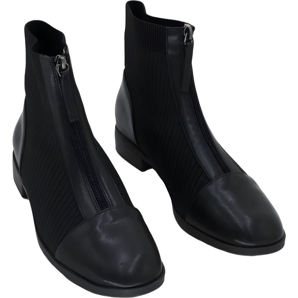 Journee Collection Bexlie Stacked Heel Ankle Booties Women's US 8 M